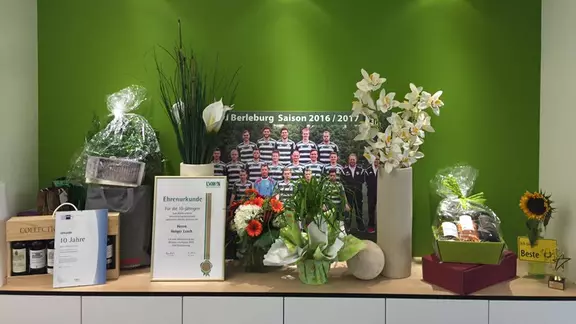 15-jähriges Jubiläum am 01.08.2021