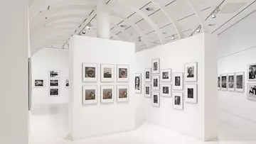 Noch bis Februar 2022 ist die beeindruckende Ausstellung „Lichtbilder“ im Stadtmuseum Münster zu sehen. Die 130 ausgestellten Fotografien sind von Pan Walther selbst erstellte Abzüge. (Foto: Stadt Münster)