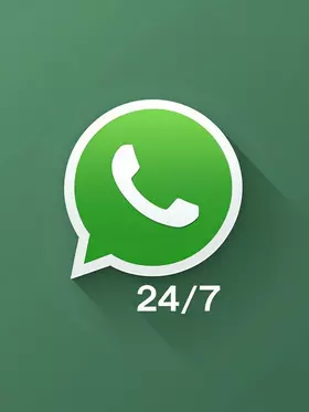 WhatsApp Rund um die Uhr