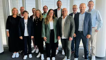  Team Besuch der Zentrale in Münster