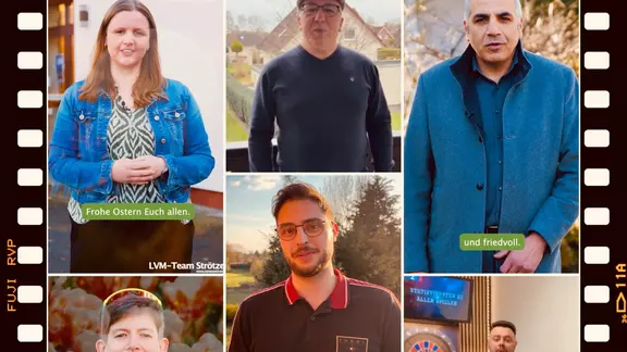 Viele Sprachen, eine Botschaft