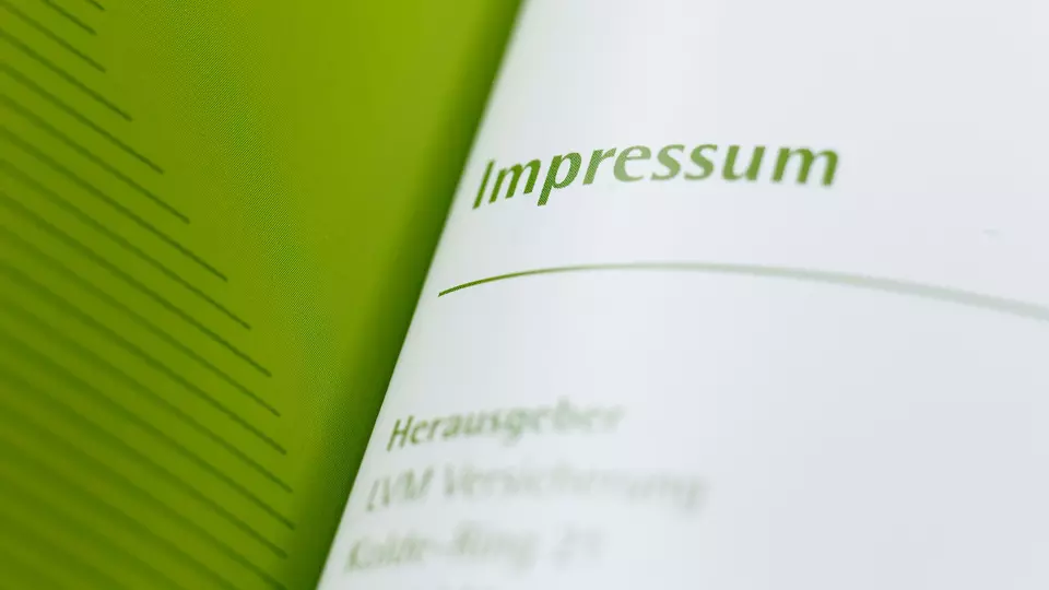 LVM als Versicherer: Impressum