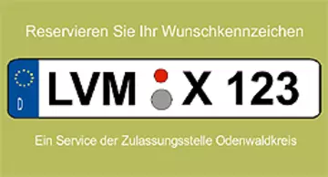 Wunschkennzeichen