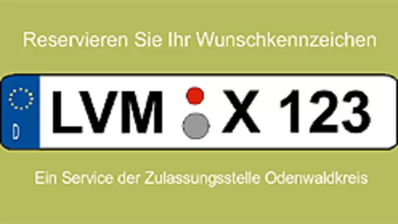 Wunschkennzeichen