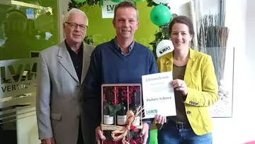 Dienstjubiläum wird gefeiert