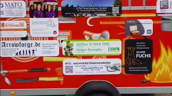 Sponsoring Feuerwehr
