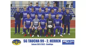 Sponsoring Fußball Trikots SG Taucha 99