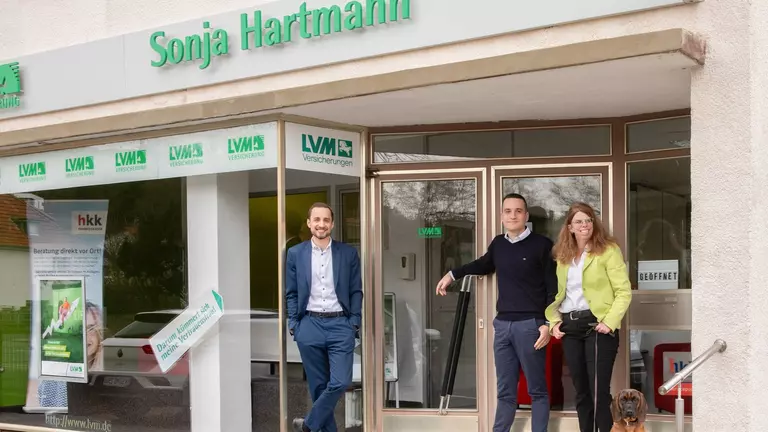 Ich kümmere mich: LVM-Versicherungsagentur Sonja Hartmann