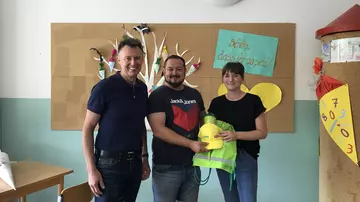 "Hurra, ich bin ein Schulkind"