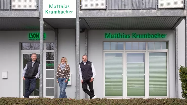 Ich kümmere mich: LVM-Versicherungsagentur Matthias Krumbacher