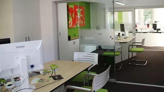 Einblicke ins Büro