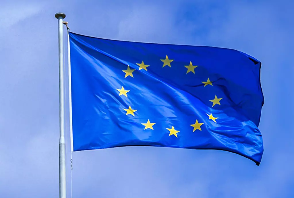 Europaflagge LVM Meilensteine 1994