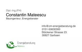 Dipl.-Ing. Constantin Mateescu Bauingenieur