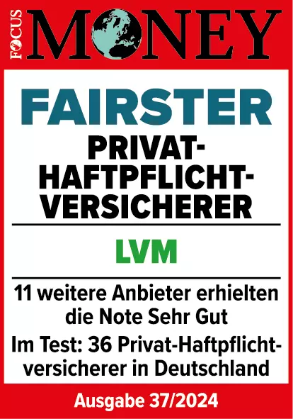Testergebnis: Fairster Privat-Haftpflichtversicherer
