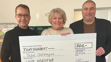 Mit vereinten Kräften für die Ditzinger Tafel!