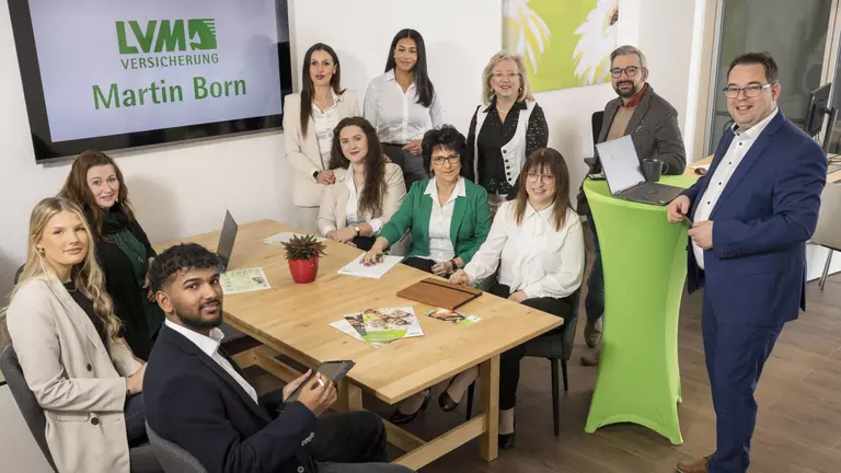 Wir kümmern uns: LVM-Versicherungsagentur Martin Born