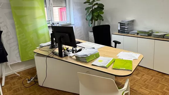 Mein neuer Arbeitsplatz