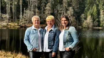 Heidi Leistner und Laura Männel stellen sich vor. 