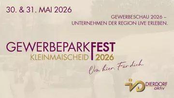 Gewerbeparkfest Kleinmaischeid – wir sind dabei!