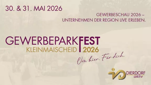 Gewerbeparkfest Kleinmaischeid – wir sind dabei!