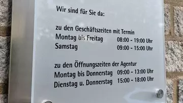Termine und Öffnungszeiten - Wir sind gerne für Sie da!