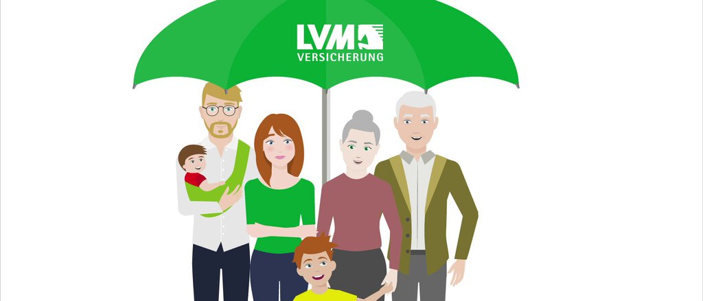 Familie unter dem Schutzschirm der privaten Krankenversicherung