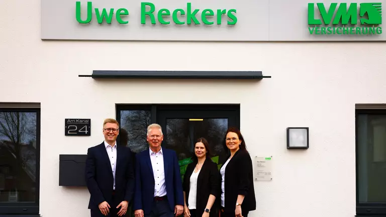 Wir kümmern uns: LVM-Versicherungsagentur Uwe Reckers