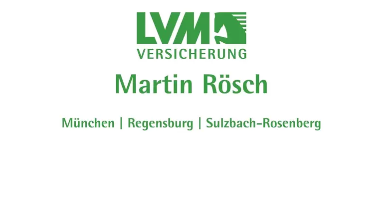 Wir kümmern uns: LVM-Versicherungsagentur Martin Rösch 
