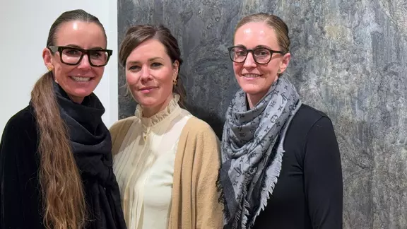 Künstlerin Sandra Pulina in der Villa Schlüter