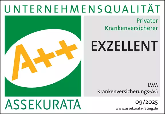 ASSEKURATA-Auszeichnung: Exzellent für die Private Krankenversicherung