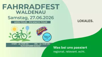  Gemeinsam in die Pedale – Fahrradfest Waldenau 2026