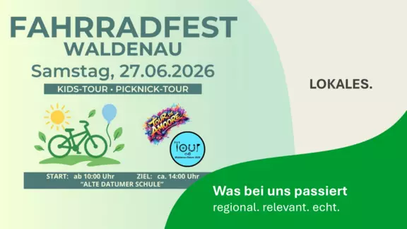  Gemeinsam in die Pedale – Fahrradfest Waldenau 2026