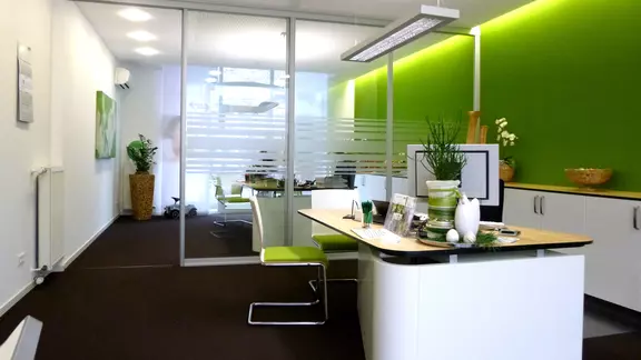 Perfekter Service in schönen Räumen