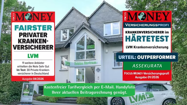 Wir kümmern uns: LVM-Versicherungsagentur Tobias Bertram