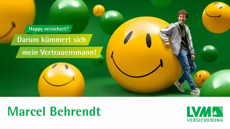 Ich kümmere mich: LVM-Versicherungsagentur Marcel Behrendt