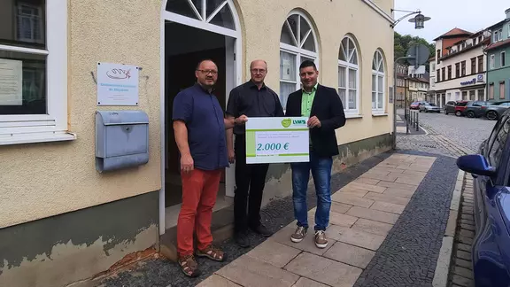 Zuwendung für die Lebensmittelausgabe des Diakoniezentrums St. Elisabeth in Waltershausen