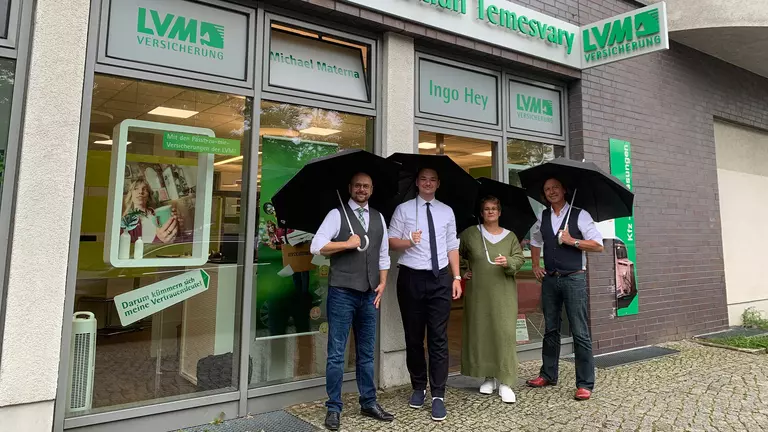 Wir kümmern uns: LVM-Versicherungsagentur Sebastian Temesvary