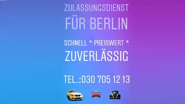 Nutzen Sie unseren Kfz- Zulassungsdienst: