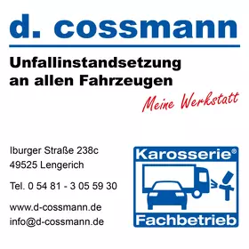 Firma D. Cossmann Karosserie- & Fahrzeugbau