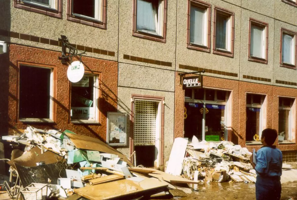 Elbe Hochwasser 2002 LVM Meilensteine