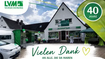 Vielen Dank für ein unvergessliches Jubiläum