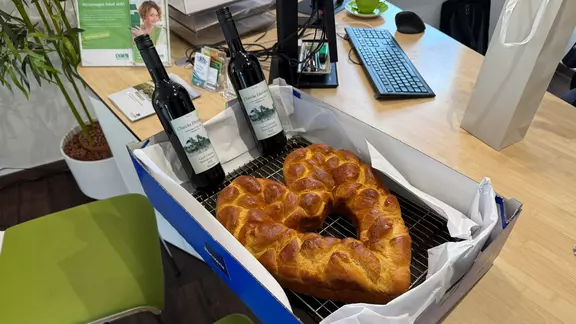 Was für nette Kunden wir haben!